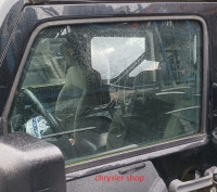 okno levých předních dveří - ORIGINÁLNÍ DÍL 